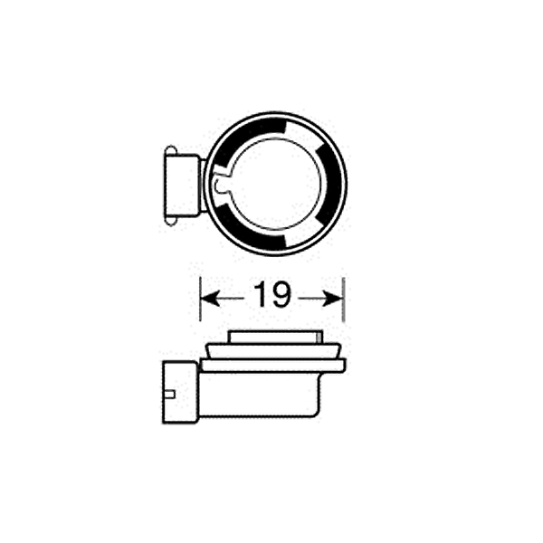 Εικόνα 3 από 3 — H11 BLUE-XENON 12V/55W 4.500K
