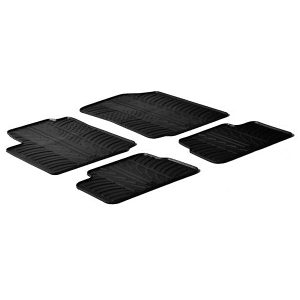 LAMPA - ΠΑΤΑΚΙΑ ΑΥΤΟΚΙΝΗΤΟΥ ΑΠΟ ΛΑΣΤΙΧΟ ΓΙΑ CITROEN C3 05/2002-09/2010 ΣΕ ΜΑΥΡΟ ΧΡΩΜΑ ΧΩΡΙΣ ΚΟΥΜΠΩΜΑΤΑ - 4 ΤΕΜ.