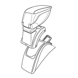 Βάση αντάπτορας τεμπέλη για RENAULT MEGANE ΙΙ 11/02>10/08 - Lampa - 1 τεμ.