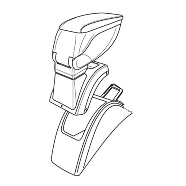 Εικόνα 1 από 1 — Βάση αντάπτορας τεμπέλη για RENAULT MEGANE ΙΙ 11/02>10/08 –  Lampa – 1 τεμ.