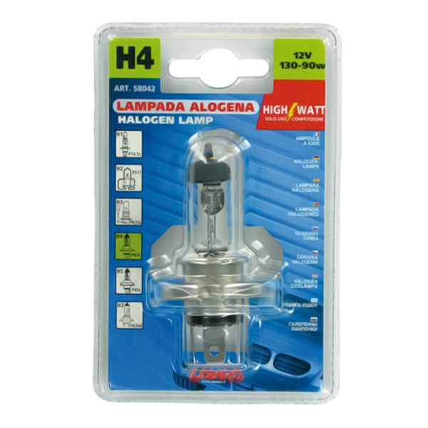 Εικόνα 4 από 4 — H4 ΑΛΟΓΟΝΟΥ 12V/130-90W 92mm ΛΑΜΠΑ
