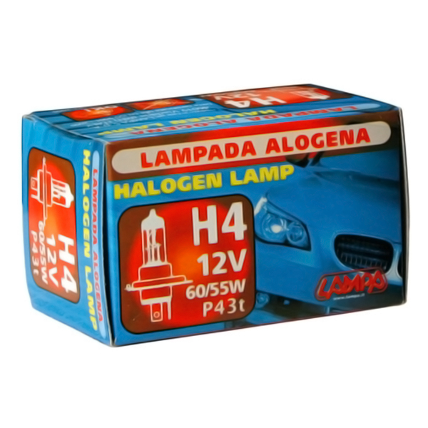 Εικόνα 4 από 4 — H4 ΑΛΟΓΟΝΟΥ 12V/60-55W P43t