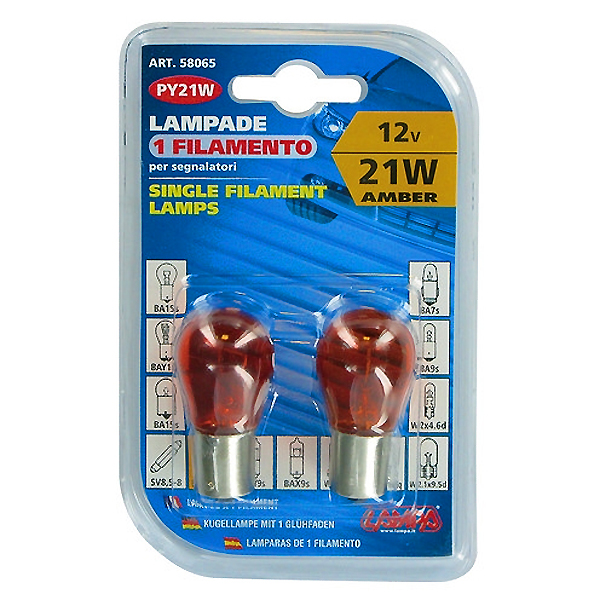 Εικόνα 4 από 4 — ΛΑΜΠΑΚΙ 12V/PY21W BAU15s