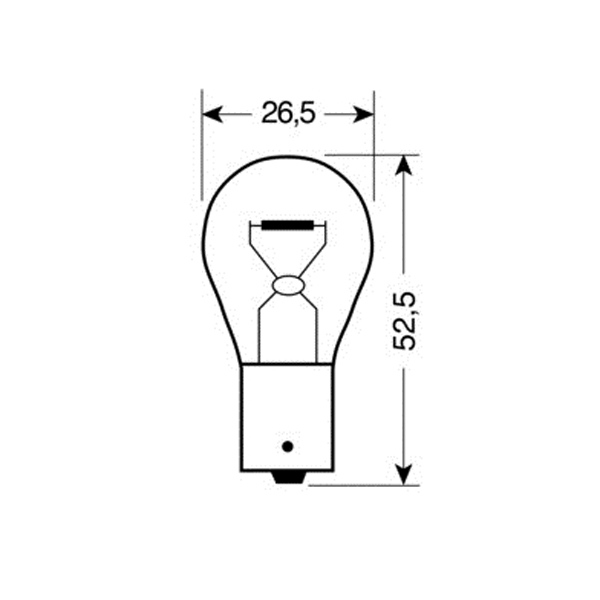 Εικόνα 2 από 4 — ΛΑΜΠΑΚΙΑ ΠΑΡΑΚΕΝΤΡΑ 12V/PY21W