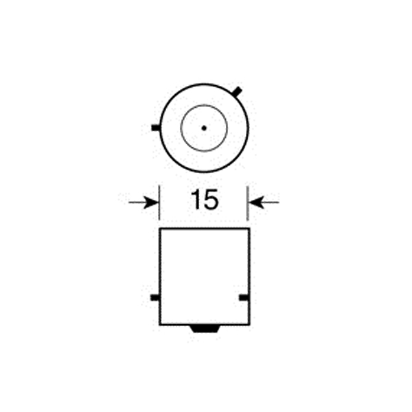 Εικόνα 3 από 4 — ΛΑΜΠΑΚΙΑ ΠΑΡΑΚΕΝΤΡΑ 12V/PY21W