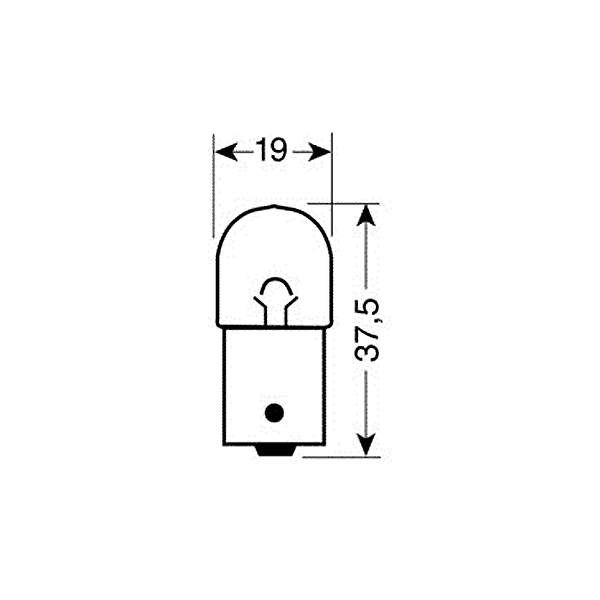 Εικόνα 2 από 4 — ΛΑΜΠΕΣ ΦΟΥΝΤΟΥΚΑΚΙ 12V/R5W 10 ΤΕΜ.