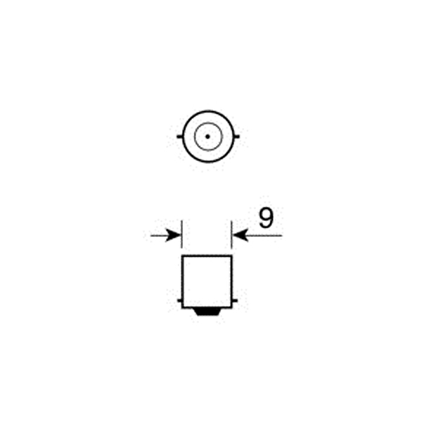 Εικόνα 3 από 4 — ΛΑΜΠΑ ΜΙΝΙΟΝ 12V/4W (T4W)