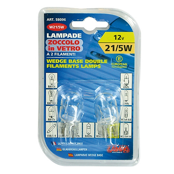 Εικόνα 3 από 3 — ΛΑΜΠΑ ΑΚΑΛΥΚΗ ΓΙΓΑΣ 12V W21/5W