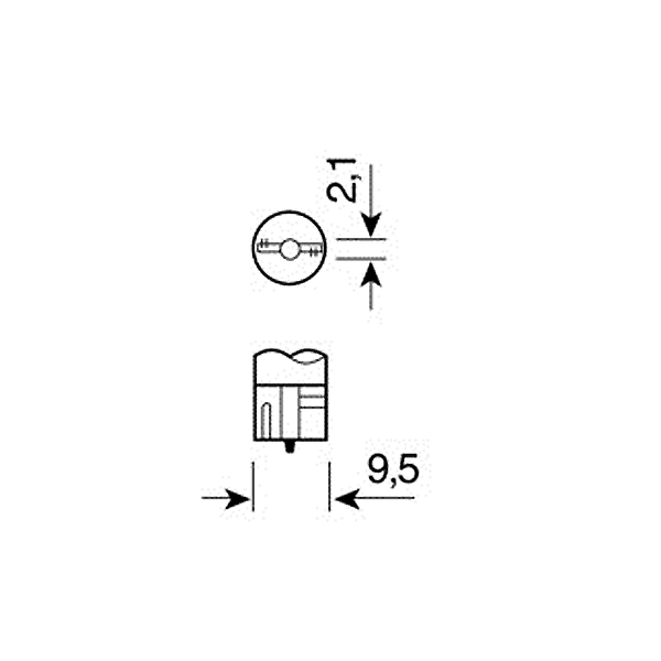 Εικόνα 3 από 4 — ΛΑΜΠΕΣ W5W 5W 12V 10 ΤΕΜ.