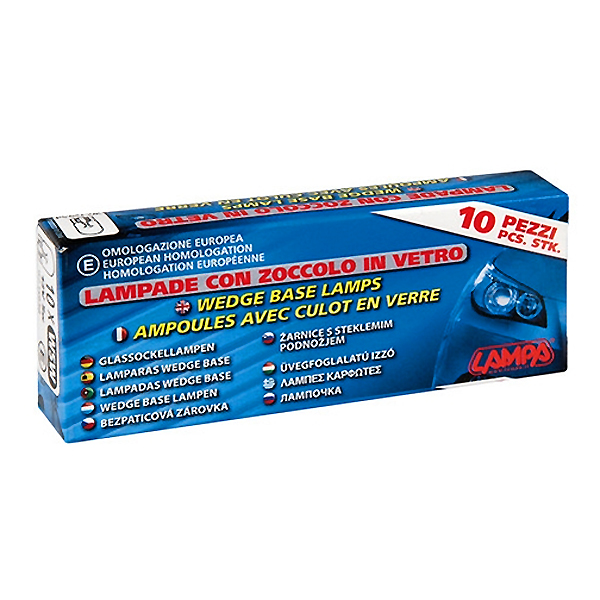 Εικόνα 4 από 4 — ΛΑΜΠΕΣ W5W 5W 12V 10 ΤΕΜ.