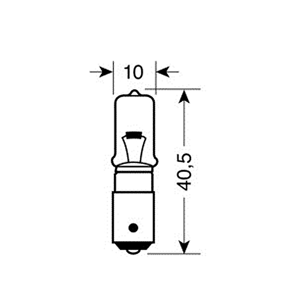 Εικόνα 2 από 4 — ΛΑΜΠΑ ΑΛΟΓΟΝΟΥ 12V/21W Η21W