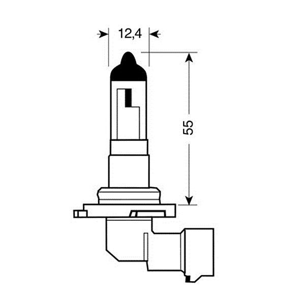 Εικόνα 2 από 4 — HB4/9006 55W 12V