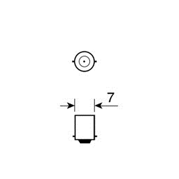 Εικόνα 4 από 4 — ΛΑΜΠΑΚΙΑ ΜΙΝΙΟΝ (J)12V/2W BA7s ΜΠΛΕ 21mm