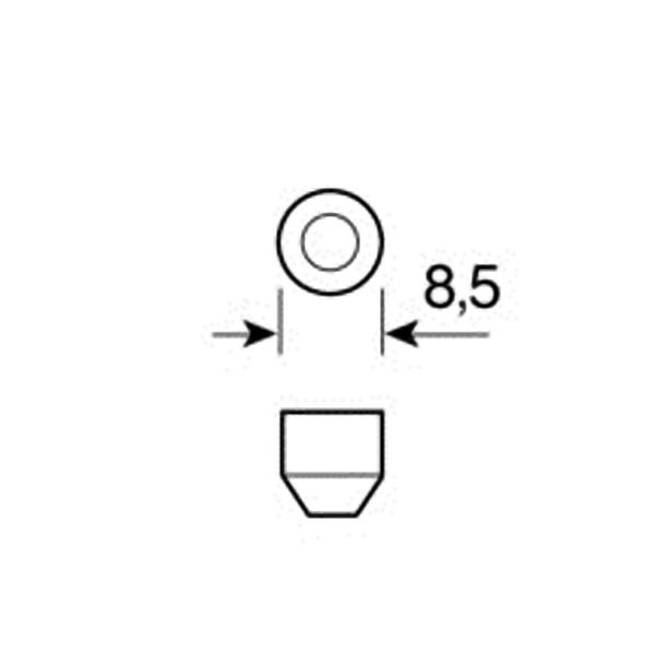 Εικόνα 3 από 4 — ΛΑΜΠΑΚΙΑ ΣΩΛΗΝΩΤΑ 12V/10W ΜΩΒ 11x31mm