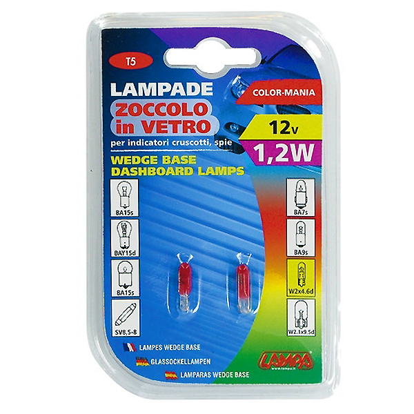 Εικόνα 4 από 4 — ΛΑΜΠΑΚΙΑ ΨΕΙΡΕΣ Τ5 12V/1.2W W2x4.6d