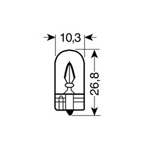 Εικόνα 2 από 4 — ΛΑΜΠΑΚΙΑ 12V/WB5W 5W W2.1×9.5d ΠΡΑΣΙΝΑ