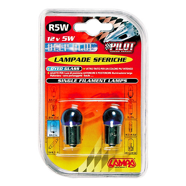 Εικόνα 2 από 2 — ΣΕΤ ΛΑΜΠΑΚΙΑ BLUE XENON R5W 12V 5W
