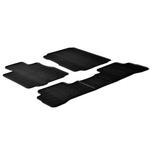 LAMPA - ΠΑΤΑΚΙΑ ΑΥΤΟΚΙΝΗΤΟΥ ΑΠΟ ΛΑΣΤΙΧΟ ΓΙΑ HONDA CR-V 01/2007-09/2012 ΣΕ ΜΑΥΡΟ ΧΡΩΜΑ ΧΩΡΙΣ ΚΟΥΜΠΩΜΑΤΑ - 5 ΤΕΜ.