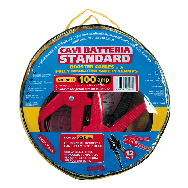 Εικόνα 1 από 2 — ΡΕΥΜΑΤΟΔΟΤΕΣ 100Α – 12/24V 250cm