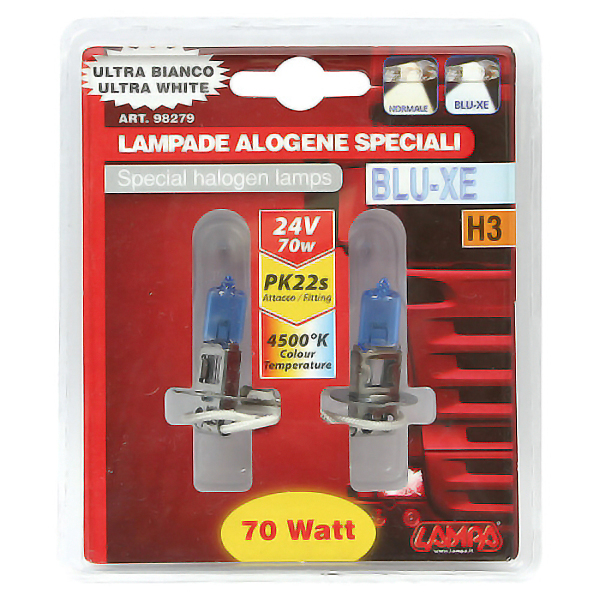 Εικόνα 2 από 2 — ΛΑΜΠΑ H3 24V/70W Blue-Xenon (PK22s) 4500K