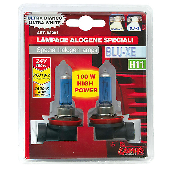 Εικόνα 3 από 3 — ΛΑΜΠΑ H11 24V/100W Blue-Xenon (Pgj19-2) 4500K