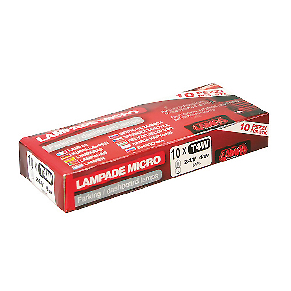 Εικόνα 2 από 2 — ΜΟΝΟΠΟΛΙΚΗ ΛΑΜΠΑ T4W 24V/4W (BA9s)
