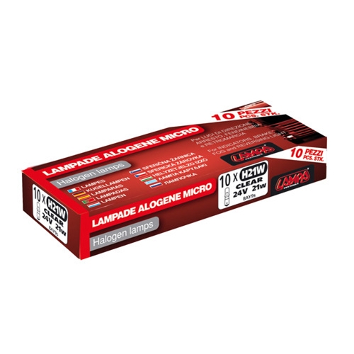 Εικόνα 2 από 4 — H21W 24V 21W BAY9s (ΜΙΝΙΟΝ) STANDARD LINE ΑΛΟΓΟΝΟΥ 10ΤΕΜ. (ΣΕ ΚΟΥΤΙ)