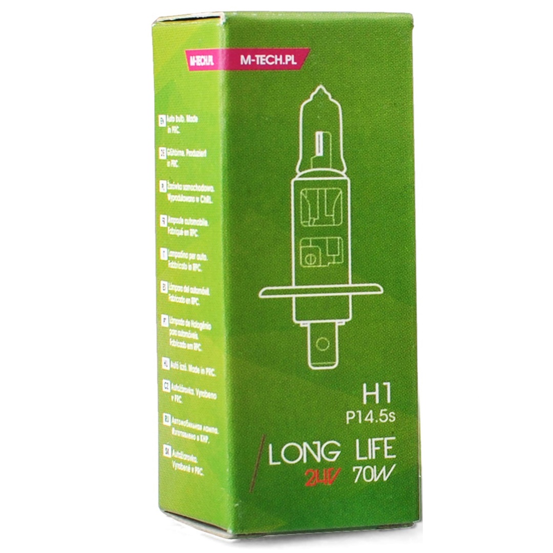 Εικόνα 3 από 3 — H1 24V 70W P14,5s POWERTEC LONG LIFE ΑΛΟΓΟΝΟΥ 1ΤΕΜ. ΚΟΥΤΙ M-TECH