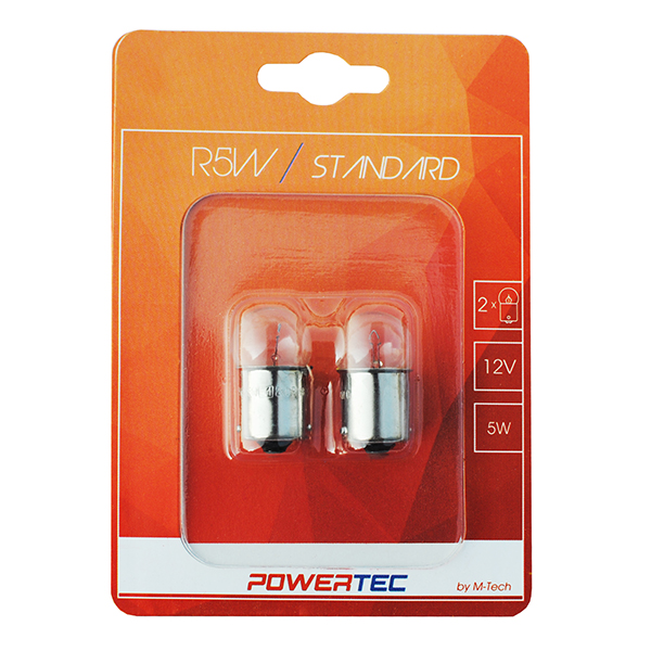 Εικόνα 1 από 1 — R5W 12V 5W BA15s (ΦΟΥΝΤΟΥΚΙ) POWERTEC STANDARD ΑΛΟΓΟΝΟΥ 2ΤΕΜ.