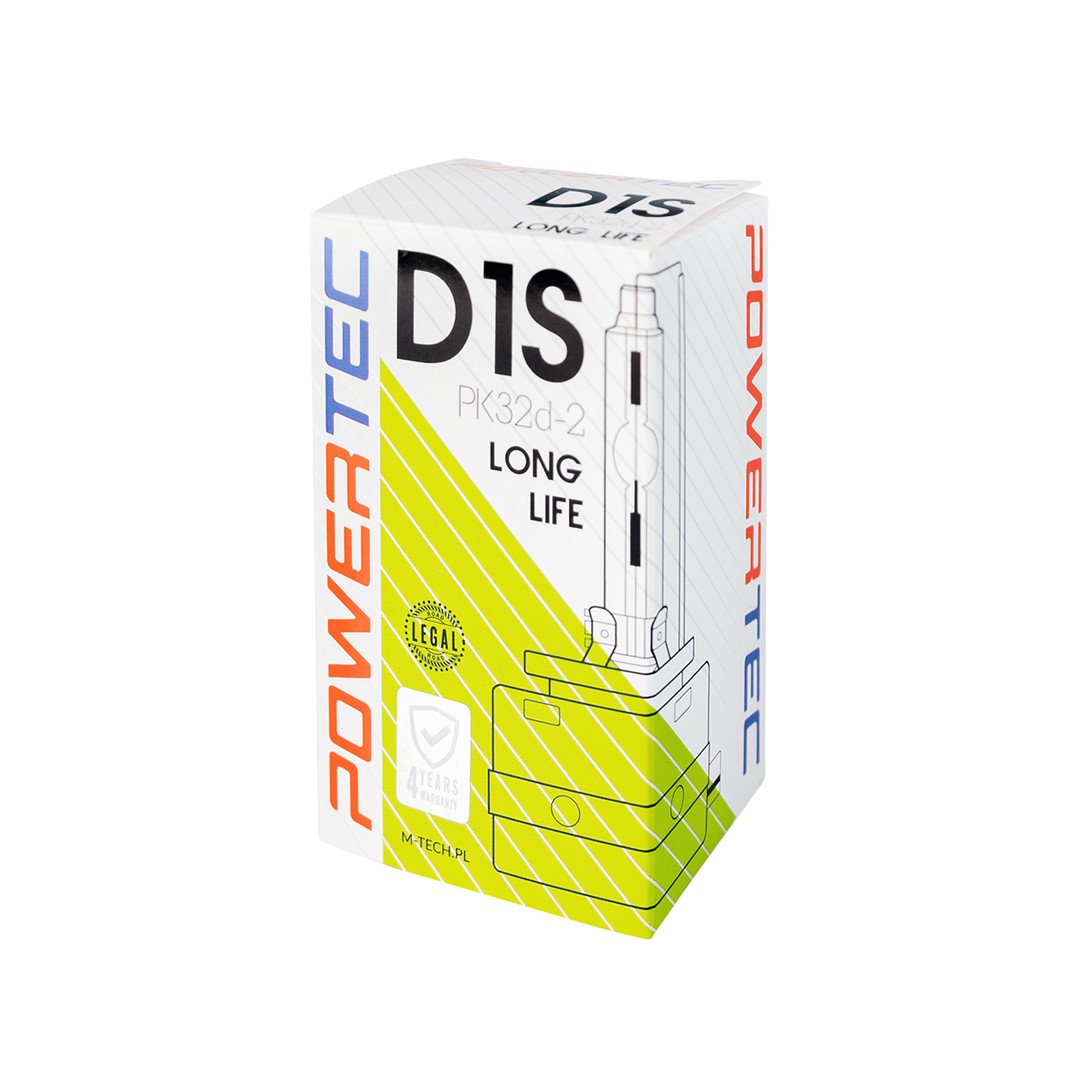 Εικόνα 3 από 3 — ΛΑΜΠΑ XENON D1S 85V 35W 4.300k max3200lm PK32d-2 POWERTEC LONG LIFE 01C M-TECH – 1 ΤΕΜ