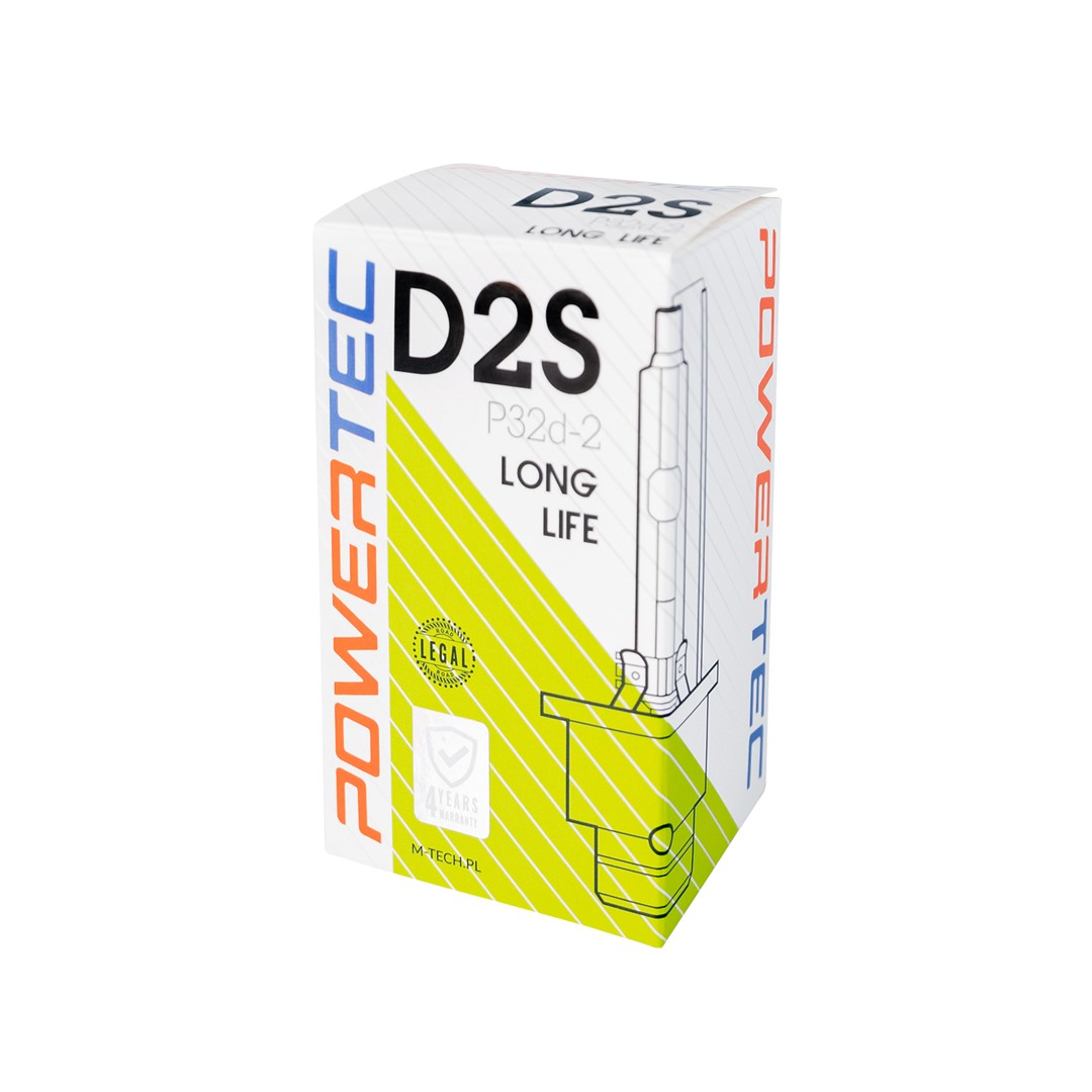 Εικόνα 3 από 3 — ΛΑΜΠΑ XENON D2S 85V 35W 4.300k max3200lm PK32d-2 POWERTEC LONG LIFE 01C M-TECH – 1 ΤΕΜ