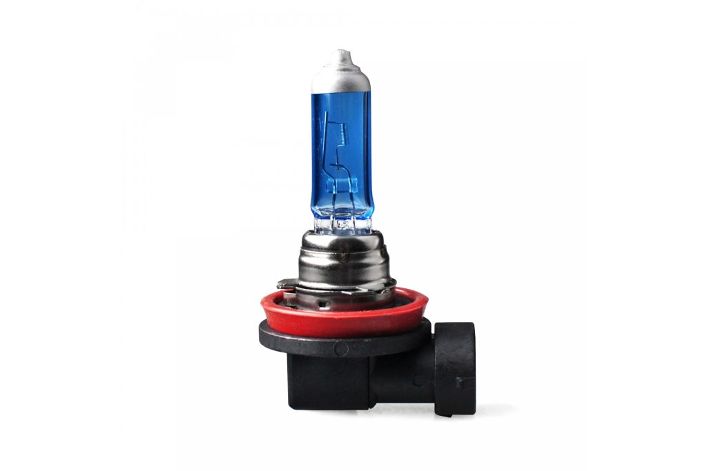 Εικόνα 2 από 2 — H8 12V 35W PGJ19-1 POWERTEC ULTRA WHITE 2ΤΕΜ. M-TECH