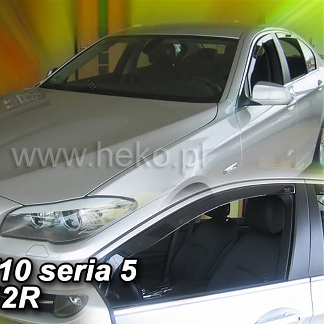Εικόνα 1 από 6 — ΑΝΕΜΟΘΡΑΥΣΤΕΣ ΓΙΑ BMW ΣΕΙΡΑ 5 F10 / F11 4D/5D 2010-2017 ΖΕΥΓΑΡΙ ΑΠΟ ΕΥΚΑΜΠΤΟ ΦΙΜΕ ΠΛΑΣΤΙΚΟ HEKO – 2 ΤΕΜ.