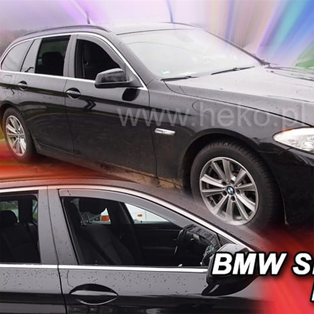 Εικόνα 2 από 6 — ΑΝΕΜΟΘΡΑΥΣΤΕΣ ΓΙΑ BMW ΣΕΙΡΑ 5 F10 / F11 4D/5D 2010-2017 ΖΕΥΓΑΡΙ ΑΠΟ ΕΥΚΑΜΠΤΟ ΦΙΜΕ ΠΛΑΣΤΙΚΟ HEKO – 2 ΤΕΜ.