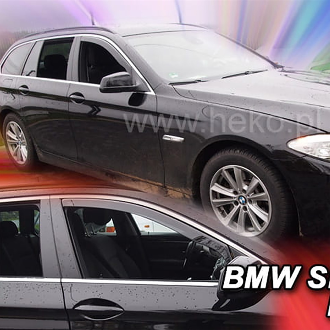 Εικόνα 2 από 6 — ΑΝΕΜΟΘΡΑΥΣΤΕΣ ΓΙΑ BMW ΣΕΙΡΑ 5 F10 / F11 4D/5D 2010-2017 ΖΕΥΓΑΡΙ ΑΠΟ ΕΥΚΑΜΠΤΟ ΦΙΜΕ ΠΛΑΣΤΙΚΟ HEKO – 2 ΤΕΜ.