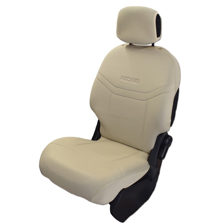 Εικόνα 1 από 5 — ΗΜΙΚΑΛΥΜΜΑΤΑ ΚΑΘΙΣΜΑΤΩΝ BUCKET RECARO ΜΠΕΖ ΜΕ ΥΠΟΔΟΧΗ ΠΡΟΣΚΕΦΑΛΟΥ ΜΕ VELCRO ΚΑΙ ΠΡΟΣΚΕΦΑΛΑ (2 ΤΕΜ.)