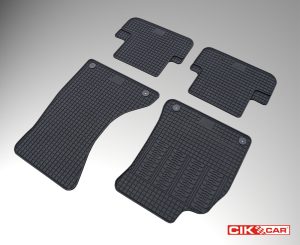 Cik - ΠΑΤΑΚΙΑ ΑΥΤΟΚΙΝΗΤΟΥ ΑΠΟ ΛΑΣΤΙΧΟ ΓΙΑ AUDI A4 2008-2012 / A5 2007-2015 / S5 2007-2015 ΣΕ ΜΑΥΡΟ ΧΡΩΜΑ ΜΕ ΚΟΥΜΠΩΜΑΤΑ - 4 ΤΕΜ. (RM.AU.0003/CK)