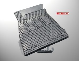 Cik - ΠΑΤΑΚΙΑ ΑΥΤΟΚΙΝΗΤΟΥ ΑΠΟ ΛΑΣΤΙΧΟ ΓΙΑ AUDI A4 B9 2015+ / A5 B9 2016+ ΣΕ ΜΑΥΡΟ ΧΡΩΜΑ ΜΕ ΚΟΥΜΠΩΜΑΤΑ - 4 ΤΕΜ. (RM.AU.0006/CK)