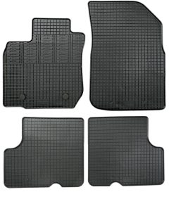 Cik - ΠΑΤΑΚΙΑ ΑΥΤΟΚΙΝΗΤΟΥ ΑΠΟ ΛΑΣΤΙΧΟ ΓΙΑ DACIA DUSTER 2X4 2010-2018 ΣΕ ΜΑΥΡΟ ΧΡΩΜΑ ΜΕ ΚΟΥΜΠΩΜΑΤΑ - 4 ΤΕΜ. (RM.DAC.0004/CK)