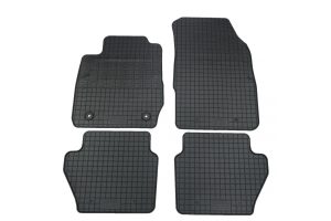 Cik - ΠΑΤΑΚΙΑ ΑΥΤΟΚΙΝΗΤΟΥ ΑΠΟ ΛΑΣΤΙΧΟ ΓΙΑ FORD FIESTA 3D / ST 5D / ST2 2017+ ΣΕ ΜΑΥΡΟ ΧΡΩΜΑ ΜΕ ΚΟΥΜΠΩΜΑΤΑ - 4 ΤΕΜ. (RM.FO.0033/CK)