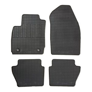Cik - ΠΑΤΑΚΙΑ ΑΥΤΟΚΙΝΗΤΟΥ ΑΠΟ ΛΑΣΤΙΧΟ ΓΙΑ FORD FIESTA 3D / 5D 06/2017+ / FORD PUMA 11/2019+ ΣΕ ΜΑΥΡΟ ΧΡΩΜΑ ΜΕ ΚΟΥΜΠΩΜΑΤΑ - 4 ΤΕΜ. (RM.FO.0032/CK)