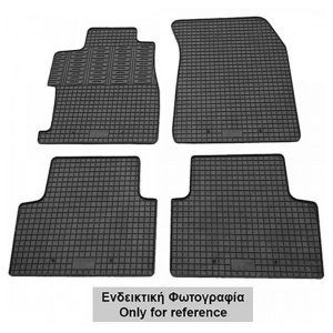 Cik - ΠΑΤΑΚΙΑ ΑΥΤΟΚΙΝΗΤΟΥ ΑΠΟ ΛΑΣΤΙΧΟ ΓΙΑ SUZUKI JIMNY 3D / 5D 2018+ ΣΕ ΜΑΥΡΟ ΧΡΩΜΑ ΜΕ ΚΟΥΜΠΩΜΑΤΑ - 4 ΤΕΜ. (RM.SUZ.0006/CK)