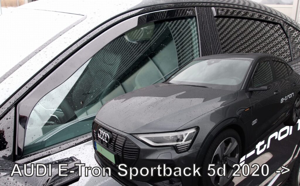 Εικόνα 1 από 6 — ΑΝΕΜΟΘΡΑΥΣΤΕΣ ΓΙΑ AUDI E-TRON SPORTBACK 5D 2020+  ΣΕΤ ΑΥΤΟΚΙΝΗΤΟΥ ΑΠΟ ΕΥΚΑΜΠΤΟ ΦΙΜΕ ΠΛΑΣΤΙΚΟ HEKO – 4 ΤΕΜ.