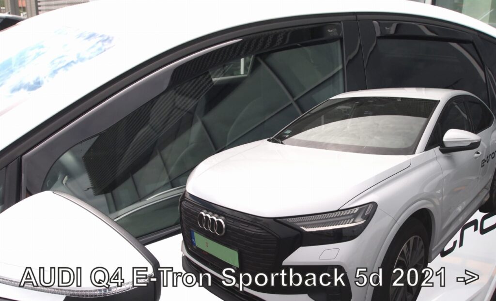 Εικόνα 1 από 6 — ΑΝΕΜΟΘΡΑΥΣΤΕΣ ΓΙΑ AUDI Q4 E-TRON SPORTBACK 5D 2021+  ΣΕΤ ΑΥΤΟΚΙΝΗΤΟΥ ΑΠΟ ΕΥΚΑΜΠΤΟ ΦΙΜΕ ΠΛΑΣΤΙΚΟ HEKO – 4 ΤΕΜ.