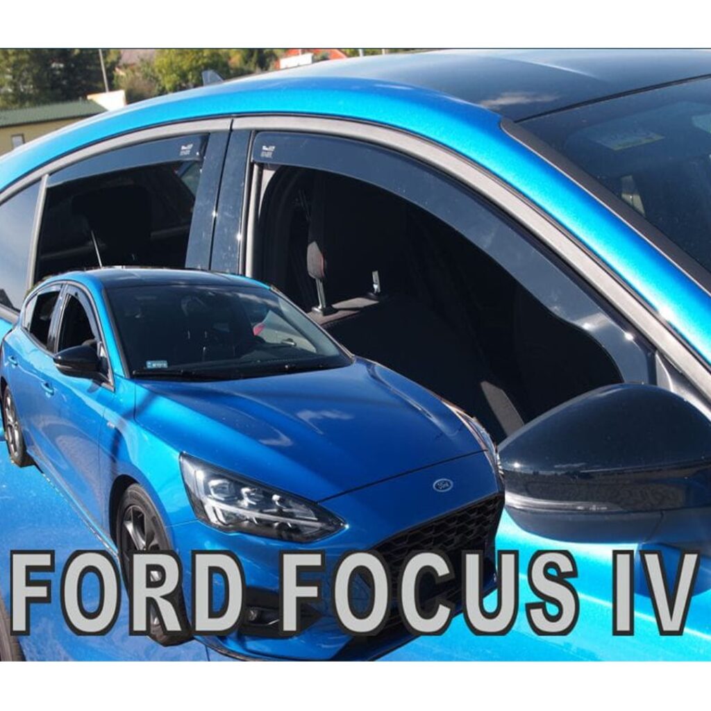 Εικόνα 1 από 5 — ΑΝΕΜΟΘΡΑΥΣΤΕΣ ΓΙΑ FORD FOCUS MK4 5D HB 2018+ ΣΕΤ ΑΥΤΟΚΙΝΗΤΟΥ ΑΠΟ ΕΥΚΑΜΠΤΟ ΦΙΜΕ ΠΛΑΣΤΙΚΟ HEKO – 4 ΤΕΜ.