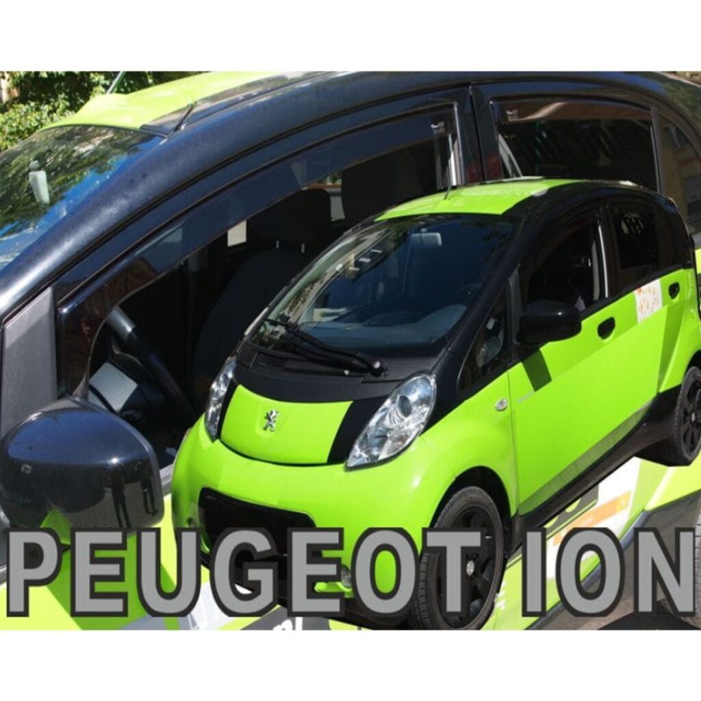 Εικόνα 1 από 5 — ΑΝΕΜΟΘΡΑΥΣΤΕΣ ΓΙΑ PEUGEOT  ION 5D 2010-2015 ΣΕΤ ΑΥΤΟΚΙΝΗΤΟΥ ΑΠΟ ΕΥΚΑΜΠΤΟ ΦΙΜΕ ΠΛΑΣΤΙΚΟ HEKO – 4 ΤΕΜ.