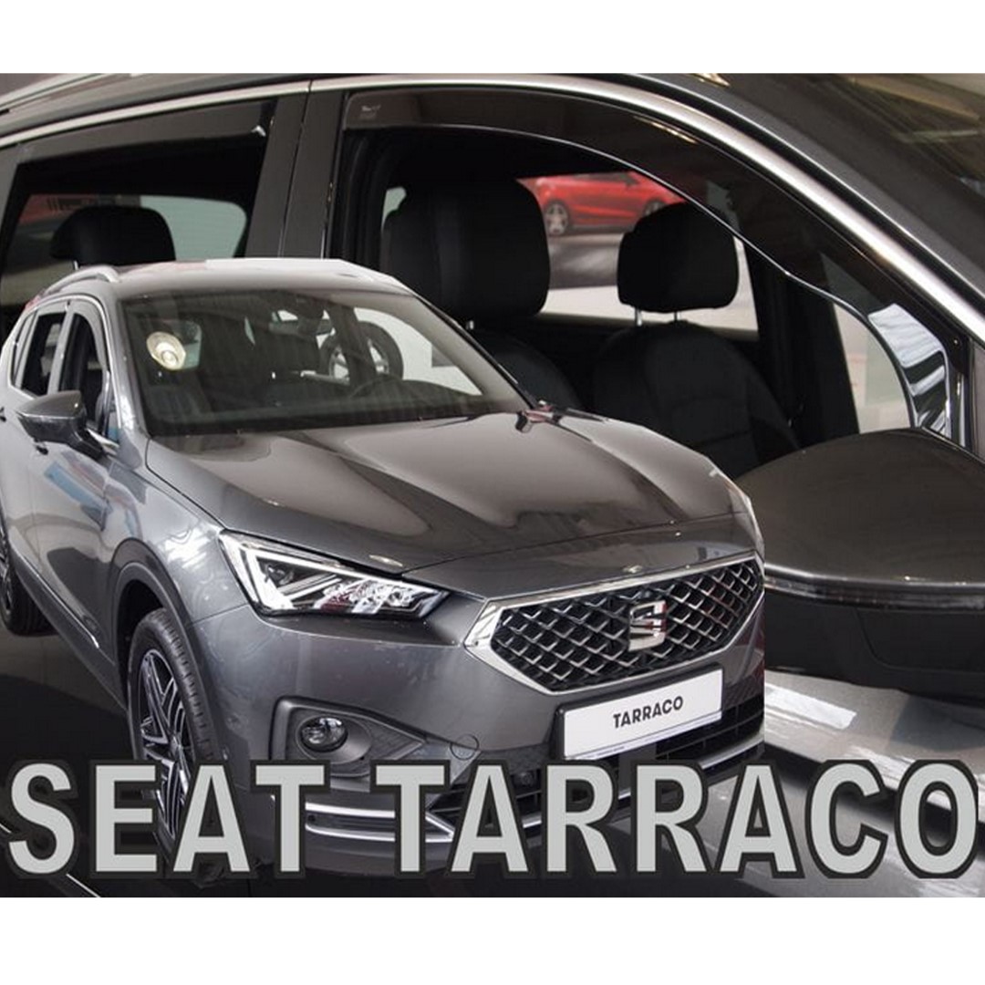 Εικόνα 1 από 5 — ΑΝΕΜΟΘΡΑΥΣΤΕΣ ΓΙΑ SEAT TARRACO 5D 2019+ ΣΕΤ ΑΥΤΟΚΙΝΗΤΟΥ ΑΠΟ ΕΥΚΑΜΠΤΟ ΦΙΜΕ ΠΛΑΣΤΙΚΟ HEKO – 4 ΤΕΜ.