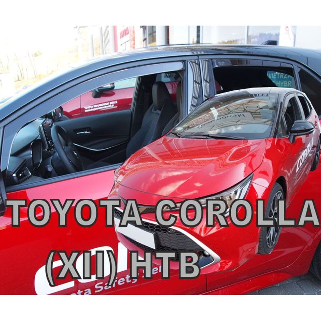 Εικόνα 1 από 5 — ΑΝΕΜΟΘΡΑΥΣΤΕΣ ΓΙΑ TOYOTA COROLLA XII 5D HTB 2018+ ΣΕΤ ΑΥΤΟΚΙΝΗΤΟΥ ΑΠΟ ΕΥΚΑΜΠΤΟ ΦΙΜΕ ΠΛΑΣΤΙΚΟ HEKO – 4 ΤΕΜ.