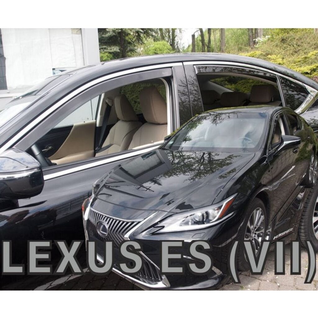 Εικόνα 1 από 5 — ΑΝΕΜΟΘΡΑΥΣΤΕΣ ΓΙΑ LEXUS ES 4D 2019+ ΣΕΤ ΑΥΤΟΚΙΝΗΤΟΥ ΑΠΟ ΕΥΚΑΜΠΤΟ ΦΙΜΕ ΠΛΑΣΤΙΚΟ HEKO – 4 ΤΕΜ.