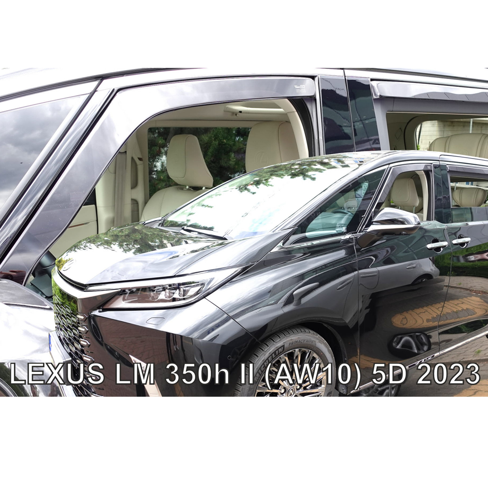 Εικόνα 1 από 6 — ΑΝΕΜΟΘΡΑΥΣΤΕΣ ΓΙΑ LEXUS LM 350H (AW10) 5D 2023+ ΣΕΤ ΑΥΤΟΚΙΝΗΤΟΥ ΑΠΟ ΕΥΚΑΜΠΤΟ ΦΙΜΕ ΠΛΑΣΤΙΚΟ HEKO – 4 ΤΕΜ.